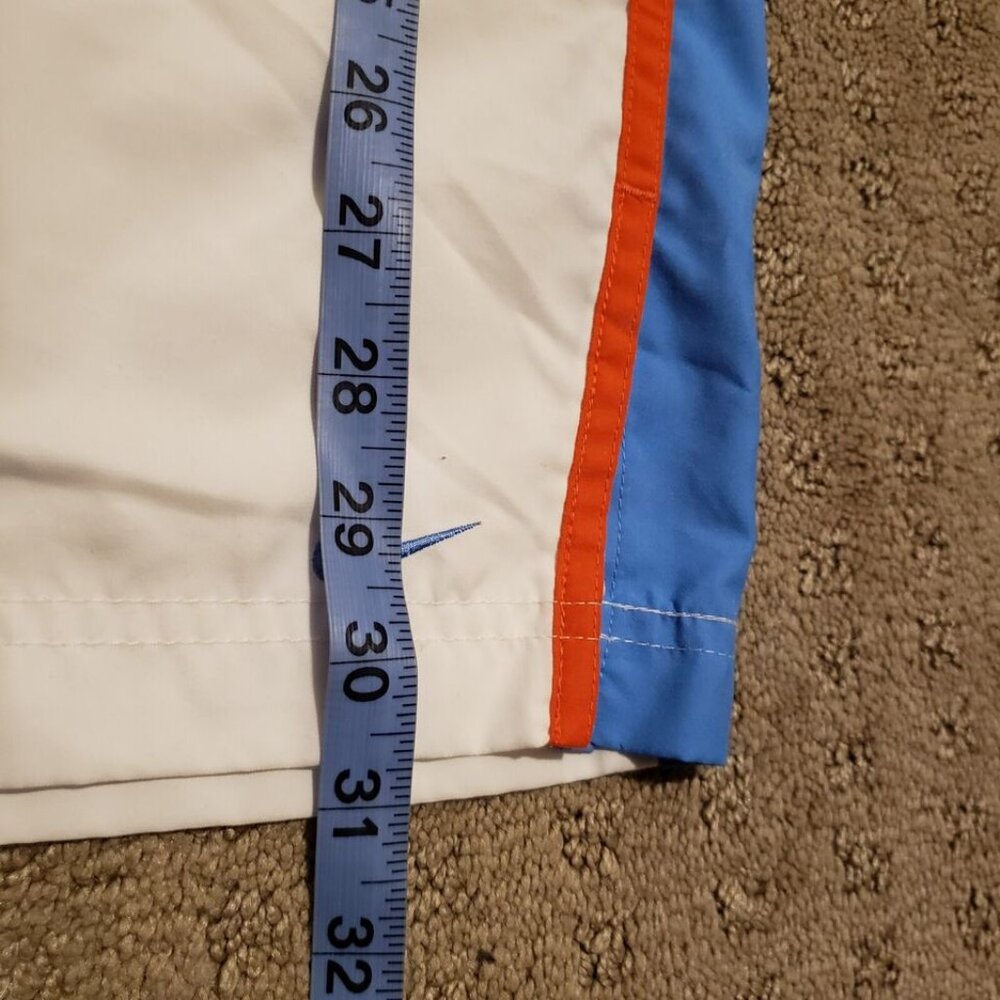 Vintage Nike Striped Cropped Track Pants Women's Small S White Y2K Athliesure - Picture 13 of 13